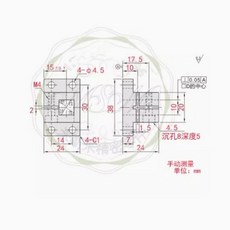 工具支架 方孔支柱固定底座, 1個, CLQB方孔10