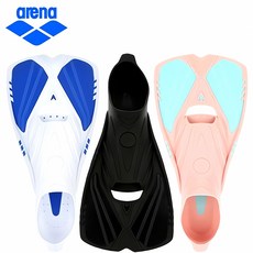 아레나 수영 훈련용 숏핀 용품 핀초 보조 기구 훈련 장비 바다 수영복 소품 수영장, 화이트-255mm, 화이트-255mm