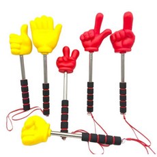 손가락 지시봉 1개 노랑 빨강 손가락봉 안테나 어린이집 유치원 파티 술자리 게임 장난감 보드게임, 랜덤