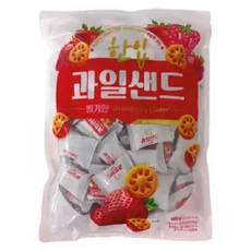 한입 과일샌드 딸기맛 쿠키 800g 대용량 쿠키 (약 135개입), 1개