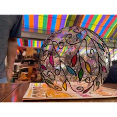 早期藝術風玻璃燈罩