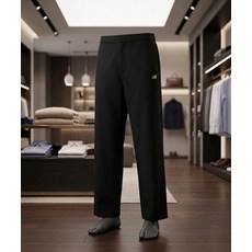 뉴발란스 NBMLG21403 / UNI 에센셜 썸머 경량 스트레이트 팬츠 (BLACK) L7K3