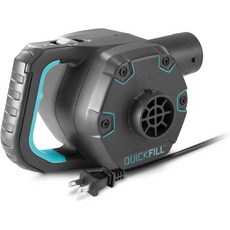 Intex 퀵 필 120볼트 AC 전기 38.9 CFM 팽창식 플로트 및 에어 베드 펌프