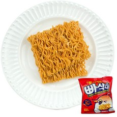 뿌셔먹는 빠삭스낵 불닭맛 라면땅 라면 과자, 12개, 22g