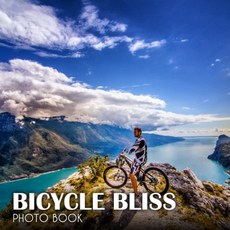 자전거 블리스 사진집: 사진집 - 30개 이상의 2023 익스트림 스포츠 남성 남편 아빠 남자 친구를 위한 생일 크리스마스 선물, 기본