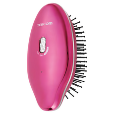 TESCOM TIB15TW 超音波負離子梳 音波震動 輕巧型, TIB15TW 粉