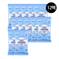 크리넥스 마이비데 클린케어 화장실용 물티슈 휴대용, 1g, 10매