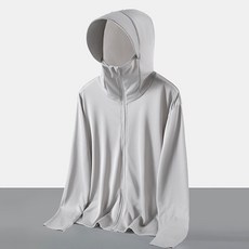 DFMEI 男款夏季防紫外線重磅冰絲涼感防曬衣50+戶外運動防曬服冰感, 4XL