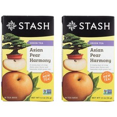 스태쉬티 그린티 배 차 Asian Pear Harmony, 2개