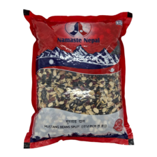 Namaste Mustang Beans Split 강낭콩(쪼갠 콩), 1개, 1kg