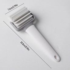 多功能手持式夾心麵包餅乾專用塑料切割器 商用DIY花紋烘焙工具, 1個, 夾心麪包切割器