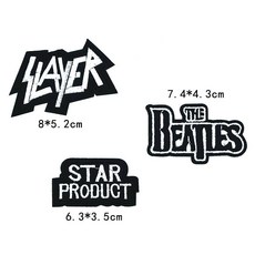 羽絨服自粘補丁貼牛仔衣服破洞修補無痕貼免熨燙徽標刺繡修復布貼, T016【免熨燙】3枚