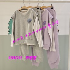 오후 부평점 [티셔츠+조끼+바지 풀구성] 봄 가을로 활용도 넘 좋은 3PCS 공용 상하셋업