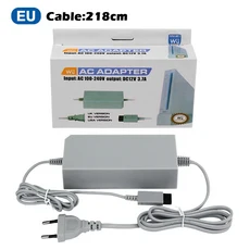 Wii 게임 콘솔용 AC 어댑터 100-240V 12V 3.7A 가정용 벽면 전원 공급 장치 충전 EU US 플러그 고품, 01 EU PLUG