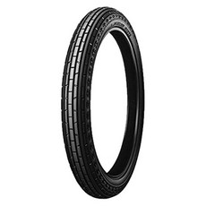 DUNLOP D107 60100-17 M C 33P (WT) 323754 (단롭) 오토바이 타이어 프론트 튜브 타입, 1개