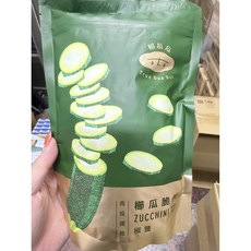 初瓜瓜櫛瓜脆片椒鹽，非油炸健康零食，酥脆爽口，獨立包裝方便攜帶, 60g, 1個