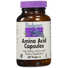 Bluebonnet 胺基酸植物膠囊 無麩質, 60顆, 1罐