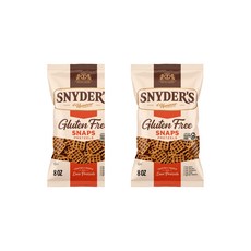 Snyder's of Hanover Gluten Free Snaps Pretzels 8 Oz Bag (Pack of 2), 1개, 226g