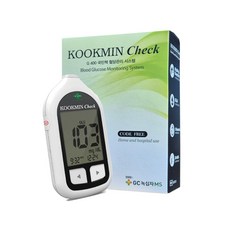 녹십자 국민첵 측정기단품 (측정기+채혈기+채혈침10매), 1개, 국민첵측정기