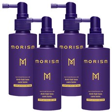 모리즘 스칼프 헤어 토닉 80ml 4통/ 탈모완화 에센스 탈모 영양, 4개