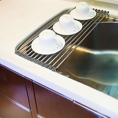 싱크대거치대 싱크롤선반 12롤 개수대 한국세라프 43367EA 1(EA)