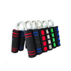 악력기 손목 전완근 운동기구 스프링 그립 헬스 트레이닝 피트니스 근력 단련 홈트 실내 운동용품, 1개, TYPE2_그레이