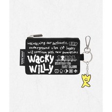 와키윌리 WACKY WILLY 키키 키링 코듀로이 파우치 블랙 WA2503TC09BK 2450232