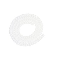 전기 스쿠터 케이블 보호기 나선형 튜브 랩 케이블 하우징 보호기 커버, 01 CHINA, 하얀색