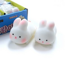 토끼 말랑이 1+1 토끼 주물럭 토끼 팝잇토끼 스퀴시, 2개