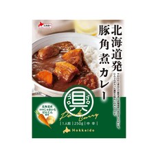 홋카이도발 돼지각 삶은 카레 250g, 1개, 0mg