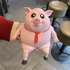 로제 스트레스볼 스퀴시 말랑이 주물럭 카리나 귀여운 스트레스 해소, E. 20cm