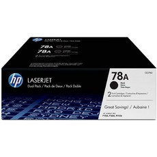 HP CE278AD 原廠黑色碳粉匣(雙入組) 適用於LaserJet Pro M1536 P1560 P1566, 1個