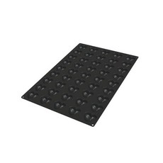 Silikomart 義大利製 45連迷你心弦矽膠模具 烘焙模具 DIY, 1個