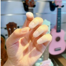 老羊樂器店 超薄矽膠防痛指套 適合吉他/烏克麗麗初學者, 1個