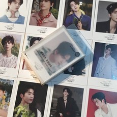 張凌赫 lomo卡 明星周邊 簽名照片留言小卡, 1個, 【張凌赫】【高清盒裝lomo卡40張一盒】