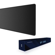 방수 초대형 게이밍패드 GP1265 장패드 EZ han+02834kC, 블랙, 1개