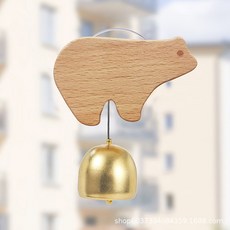 모드니쓰 현관 현관문 풍경종, 북금곰