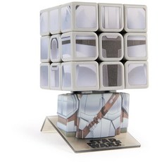 Rubik’s Cube Star Wars Mandalorian Cuber with Display The Problem-Solving Brain Teaser Classic