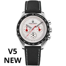 PAGANI DESIGN 남성호환 시계 스포츠 쿼츠 Moonwatch 크로노그래프 자동 날짜 스테인레스 스틸 사파이어 미