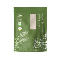 봉평메밀청년 맷돌 우리밀 메밀부침가루, 1개, 1kg
