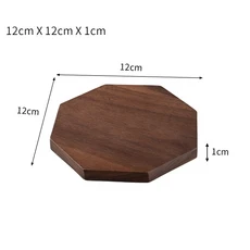 나무 트레이 케이스 인형 시트 패드 스탬프 블록 내구성 커피 컵 식기 장식 데스크탑 모델 또는 이름, 05 12x12x1CM Type D