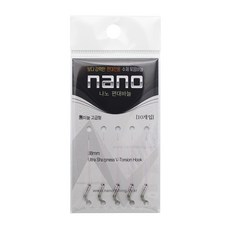 나노피싱 편대바늘 묶음바늘 무미늘 외바늘 민물 붕어 편대채비, 1개입, 1개
