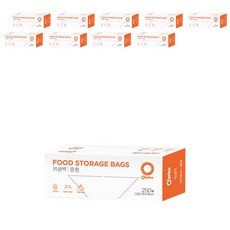 오프라이스 위생백 중형 25 x 35cm 250매, 10개