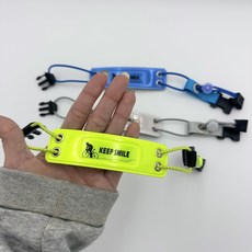 암밴드 야간 안전밴드 러닝 반사밴드 자전거 안전밴드, 1개, 형광옐로우