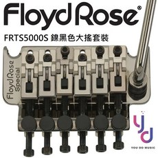 Floyd Rose Special Tremolo System 顫音系統, 1個, 原裝FRTS5000鎳黑色大搖