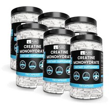 퓨어 크레아틴 모노하이드레이트 캡슐 PURE ORIGINAL INGREDIENTS Creatine Monohydrate, 6개, 730정