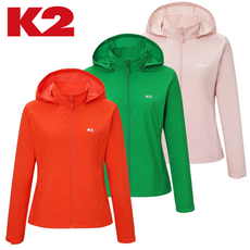 [백화점발송] K2 여성 바람막이 경량 후드 등산 런닝 트레킹 골프 캠핑 방수 가벼운 외출 방풍 데일리 자켓