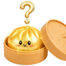 프렌티 미스터리 만두 말랑이 스트레스볼 스퀴시, 1개, 혼합색상, 210g 1개, 혼합색상, 210g