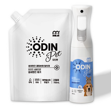 (탈취제 미국 아마존 판매 1위 동일성분) 휴매니존 오딘펫 300ml+700ml 저렴한 세트 상품!! 강아지 고양이 모래 소변 오줌 배변냄새 제거 스프레이, 1000g, 1세트