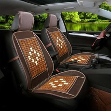 대나무 자동차 시트 메쉬 운전석 통기성 차량용 의자 앞좌석